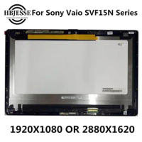 For Sony Vaio SVF15N SVF15N1B4E SVF15N1C5E SVF15N28SCB LCD Touch Screen Digitizer Assembly 2880*1620 OR 1920*1080