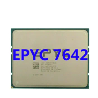 EPYC 7642 48C/96T CPU Processor Base 2.3Ghz to 3.3Ghz 256MBCache 225W 8-Channel DDR4 3200mhz Socket SP3 for LGA4094 Motherboard