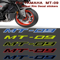 Motorcycle Sticker Decal Stripes For YAMAHA MT-09 MT09 MT 09 Wheel Rim Helmet Tank Body Shell 2017 2018 2019 2020