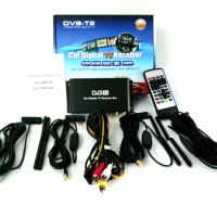 180-200 Km / H DVB-T2 4 FM 4 Antenna 4 Mobile Chip FM DVB T2 Vehicle USB HDTV Receiver