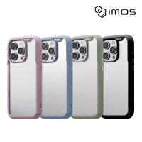 【iMos】iPhone 15 Pro Max 6.7吋 Ｍ系列 軍規認證雙料防震保護殼(4色)