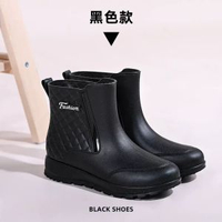 水鞋女款短筒防滑防水鞋時尚成人韓版雨靴廚房工作鞋短款保暖膠鞋