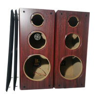8寸高中低三分頻Hifi音箱優質木質書架式木質空箱8寸音箱外殼