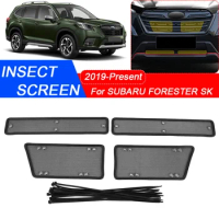 For Subaru Forester SK 2019-2025 Car Insect-proof Air Inlet Protection Cover Insert Vent Racing Grill Filter Net Auto Accessory