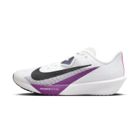 【NIKE 耐吉】Air Zoom RIVAL FLY 4 男鞋 白黑紫色 輕量 休閒 慢跑鞋 FV6040-100