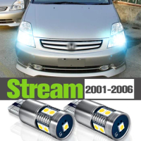 2x LED Parking Light Accessories Clearance Lamp For Honda Stream 2001-2006 2002 2003 2004 2005