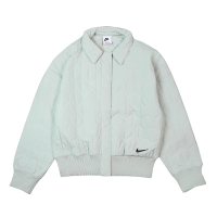 Nike 外套 NSW Essentials Jkt 女款 運動休閒 梭織面料 保暖 夾克 穿搭 綠 黑 DD5121-013
