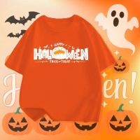 🎃เสื้อยืดฮัลโลวีนสุข🎃 Ambirds & Halloween เสื้อยืด Halloween เสื้อยืดผ้าฝ้ายแท้ ผ้าใส่สบาย S-5XL G03