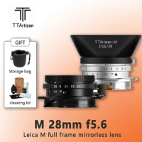 TTArtisan 28mm F5.6 Full Frame Camera Lens for Leica M-Mount Cameras Like Leica M-M M240 M3 M6 M7 M8 M9 M9p M10 leica lens
