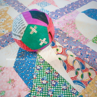 手作森林 拼布 球球 玩具球 五角形 布球 材料包 美國設計師 布料