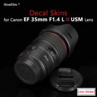 35-1.4 Lens Wrap Sticker for Canon EF 35 F1.4 II Lens Premium Decal Skin for Canon EF 35mm f1.4L II USM Protector Cover Film