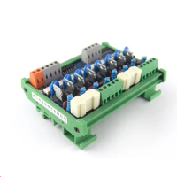 8-channel AC PLC amplifier board, PLC output board, original thyristor, optocoupler isolation RC anti-surge