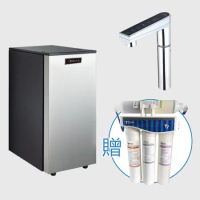 【德克生活】K900三溫冰冷熱觸控式廚下型飲水機(免安裝費+贈活水生飲機)
