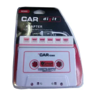 iSmart Car Cassette Tape Adapter 3.5mm Car AUX Audio Tape Cassette Converter For Phone Car CD Player MP3/4 Tape Player IC880