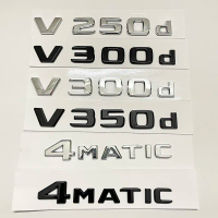ตราสัญลักษณ์, การออกแบบตัวอักษร 3 มิติ, สำหรับ Mercedes Benz V Class W447, ป้ายบังโคลนรถ, ตราประทับช