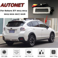 AUTONET Backup Rear View camera For Subaru XV 2013 2014 2015 2016 2017 2018 Night Vision original car hole/license plate camera