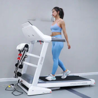 New Design Treadmill Health Club Equipment Multifintional Home Gym Fitness Running Machine Walking Pad Foldable Cadio Training