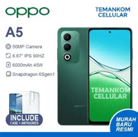Oppo A5 16GB RAM 8+8 Extend 8/256 8GB 256GB Garansi Resmi Aurora Green