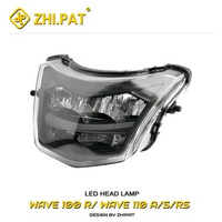ZHIPAT Lampu Depan LED untuk Honda Supra Fit / Honda Blade – Headlight Racing Stylish Super Terang,