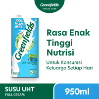Susu Greenfields UHT Full Cream 950ml