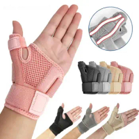 1PC Flexible Splint Wrist Thumb Support Brace for Tendonitis Breathable Thumb Protector Guard Fits Right &amp; Left Hand