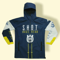 PARACHUTE JACKET jaket shotgear Husqvarna jaket parasut waterproof trail adventure SUPERMOTO JAKET S