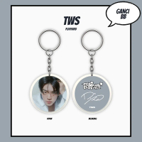 HOLOGRAM KEYCHAIN TWS PLAY HARD GANCI BOLAK BALIK GANTUNGAN KUNCI KPOP UNOFFICIAL DOHOON HANJIN