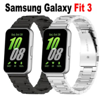Bracelet For Samsung Galaxy Fit 3 Strap Milan Stainless Steel Wristband Samsung Galaxy Fit3 Bracelet Stainless Steel Strap