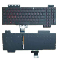 New Thai TI keyboard For Asus TUF GamFing FX504 FX504gm FX86 FX86S FX86F FX80 Laptop Red Color With Backlit AEBKLU030