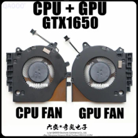 CN-01JYXG / CN-0203MH Laptop CPU COOLING FAN FOR DELL G15 5510 Edition CPU &amp; GPU COOLING FAN GTX1650 2021 DC 5V