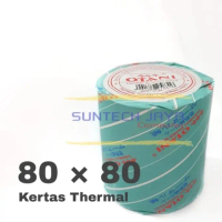 Thermal Roll OTANI Black 80x80. Kertas Termal Struk Kasir 80x80