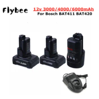 10.8V 12V Li-ion Battery for Bosch BAT420 BAT411 BAT411A BAT412 BAT412A BAT413 BAT413A BAT414 D-70745 2607336013 26073360