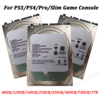 80GB/120GB/160GB/250GB/320GB/500GB/750GB/1TB Internal Hard Drive Disk For PS3/PS4/Pro/Slim Game Console Hard Disk SATA Interface