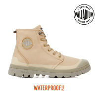 PALLADIUM PAMPA RCYCL LITE+WP+ ZIP再生科技輕量拉鍊橘標防水靴-中性-沙漠金