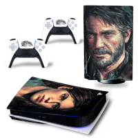 The Last of Us PS5 Disk Digital Edition 6632 Skin Sticker Decal Cover for PS5 Console and 2 Controllers PS5 Skin