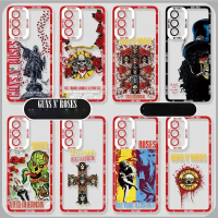 Sarung Telefon Guns N' Roses, Lembut dan Jelas, Untuk OPPO Reno 13F, 12F, 11F, 13, 12, 11 Pro, 10 Pr