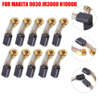 แปรงมอเตอร์ทดแทน 10 ชิ้น แปรงคาร์บอนสำหรับบำรุงมอเตอร์ สำหรับ CB9 CB10 CB50 CB51 CB60 9030 JR3000 N1