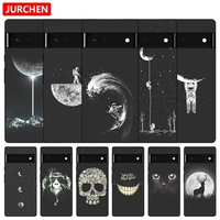 New Style Silicone Case For Google Pixel 6 Pixel6 Pro GLUOG Custom Cat Dogs Cartoon Pattern For Google Pixel 6Pro G8VOU Cover