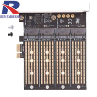 ✩Sa3034m NVME M.2 轉 PCIE 1x 適配卡,用於 MKey NVMEB 鍵
