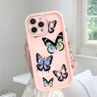 สำหรับ iPhone 12 Pro เคส เคสไอโฟน เคสโทรศัพท์ ผีเสื้อ Case T32147