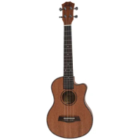 Tenor Acoustic 26 Inch Ukulele 4 Strings Guitar Travel Wood Ma