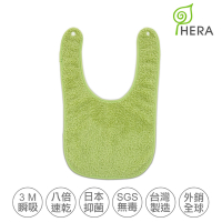 HERA 3M專利瞬吸快乾抗菌超柔纖-兒童防護巾 香草綠