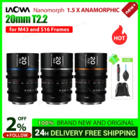 Laowa Nanomorph 1.5 X ANAMORPHIC 20mm T2.2 Lens for M43 and S16 Frames