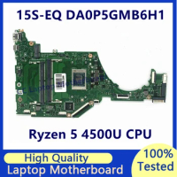DA0P5GMB6H1 Mainboard For HP 15S-EQ Laptop Motherboard With AMD Ryzen 5 4500U CPU High Quality 100% Fully Tested Working Well