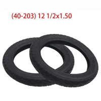 12 Inch 1/2*1.50 Bicycle Butyl Pneumatic Tire (40-203) 1/2x1.50 Electric Vehicle Thickened wheelchair Tyre Parts