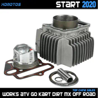 56.5mm Piston &amp; Rings Cylinder Body Kit Fit For Lifan LF150 150cc 1P56FMJ Horizontal Engine 150 Dirt Pit Bike Parts