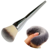 Large Foundation Brush for Pressed Powder Fluffy Kabuki Makeup Brushes Blending Liquid Cream and Flawless Contour Face Brush