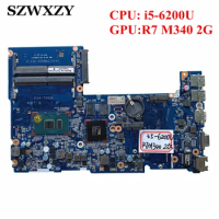 Refurbished For HP 430 G3 440 G3 Laptop Motherboard 855657-001 855657-601 DAX61CMB6C0 i5-6200U CPU R7 M340 2GB