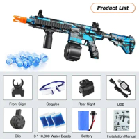 2024 New Water Gun Electric Graffiti Air Rifle Weapons Paintball Toy Guns Pneumatic Gun For Shooting Adults Kids Outdoor Toy