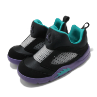 Nike 休閒鞋 Jordan 5 Retro 童鞋 襪套 喬丹 舒適 小童 五代 穿搭 黑 紫 CK1228007